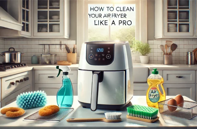 how to clean your air fryer