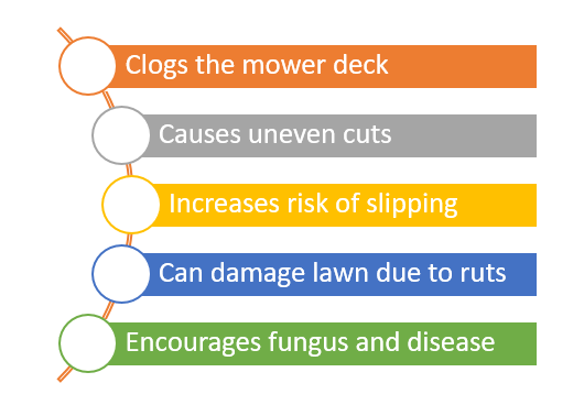 Risk of Cutting Wet Grass