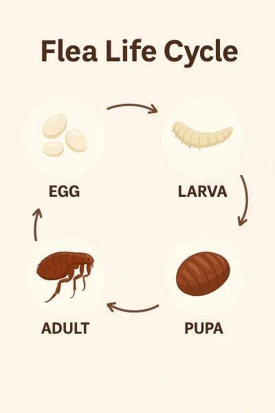 Flea Life Cycle